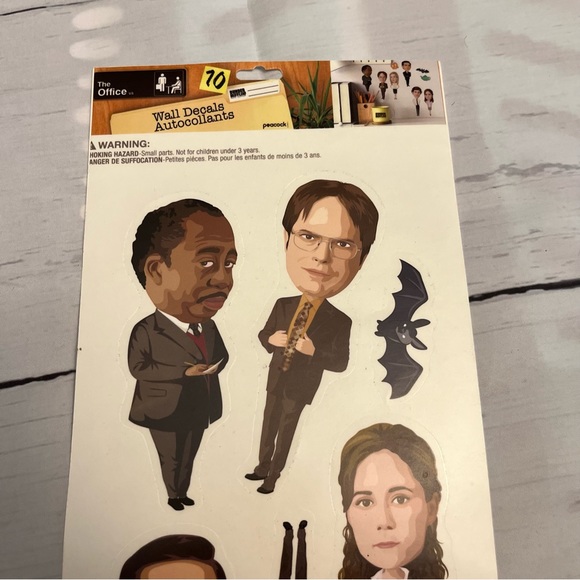 Dunder Mifflin Peel and Stick Wall Decals from The Office - Picture 5 of 6